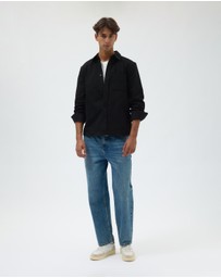 AERE - Brushed Cotton Overshirt