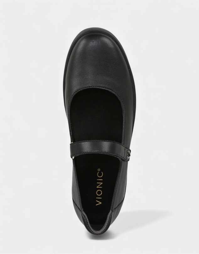 Vionic - Uptown Mary-Jane - Black Leather