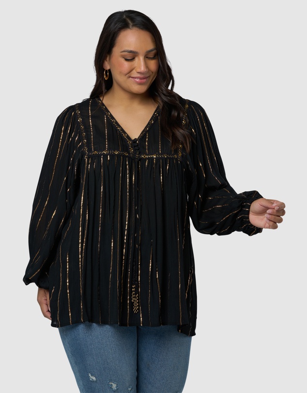 The Poetic Gypsy - Moonlit Reverie Blouse