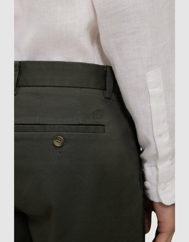 Trenery - Cotton Twill Chino Short