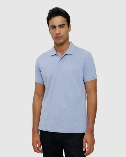 Trenery - Pique Marle Monogram Polo