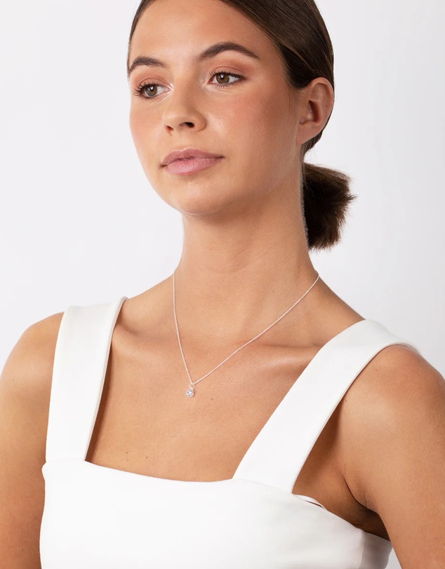 Lovisa - Sterling Silver Cubic Zirconia Necklace
