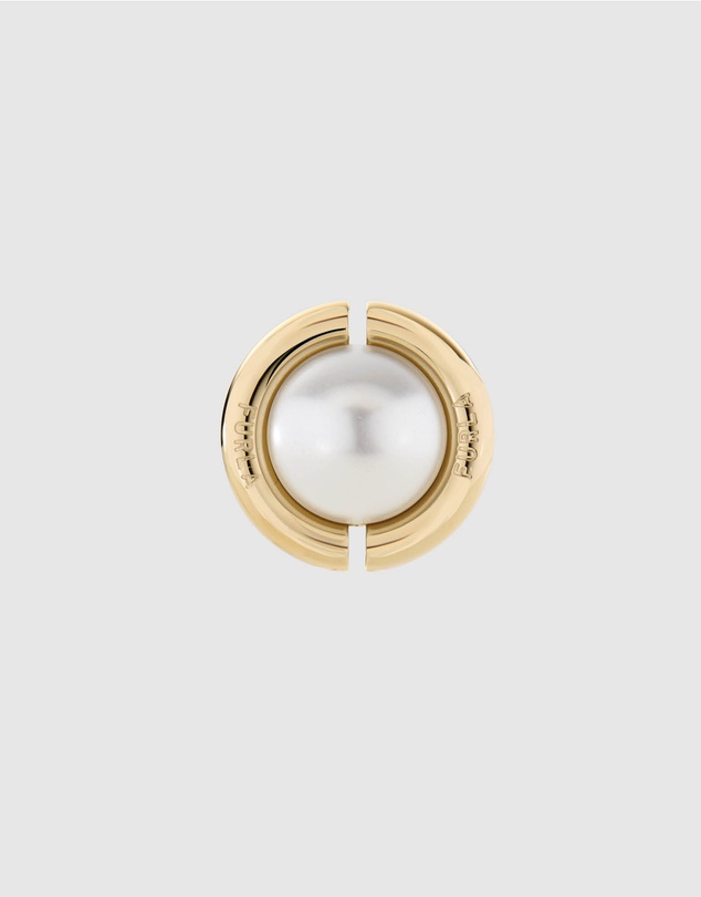 Furla - Miasfera Iconic Pearl Gold-Tone Stud Earrings