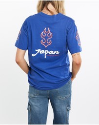Vintage by The Real Deal - Pre Loved - Vintage 1996 Japan National Team Soccer Tee