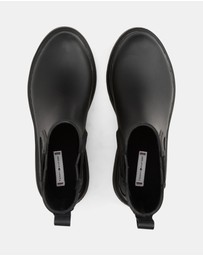 Tommy Hilfiger - Rubber Flag Cleated Rainboots - Women's