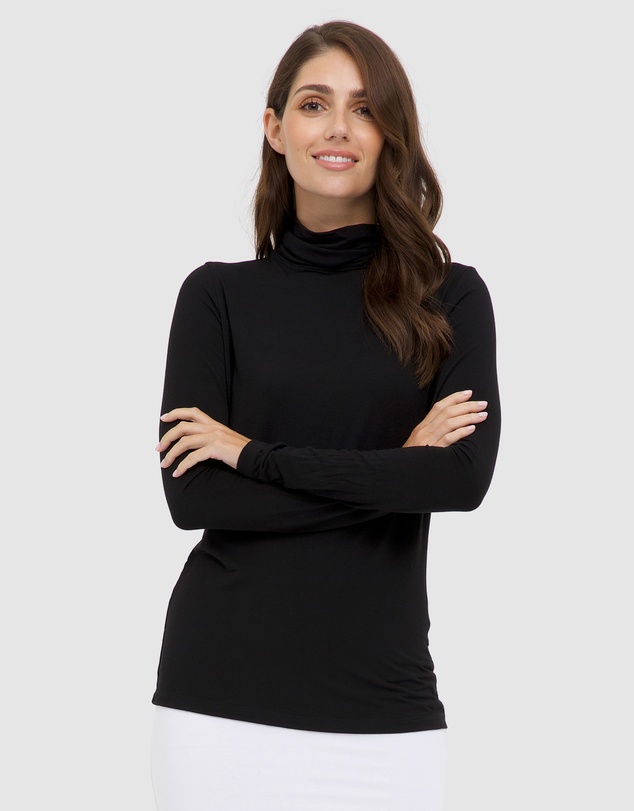 Bamboo Body - Bamboo Turtleneck Top