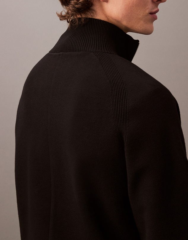 Calvin Klein - Tech Knit Quarter Zip Jumper