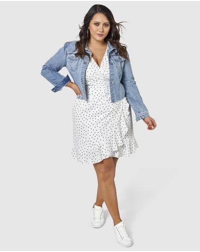 Sunday In The City - Framed Frill Dress