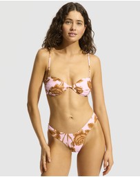 Seafolly - Rococo Ruched Split Wire Bikini Top