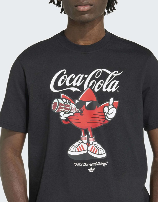 adidas Originals - ADIDAS X COCA-COLA CLASSIC SPORT GRAPHIC TREFFIE TEE Mens