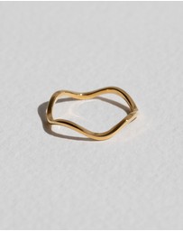 SAINT VALENTINE - Vera Wave Ring - Gold