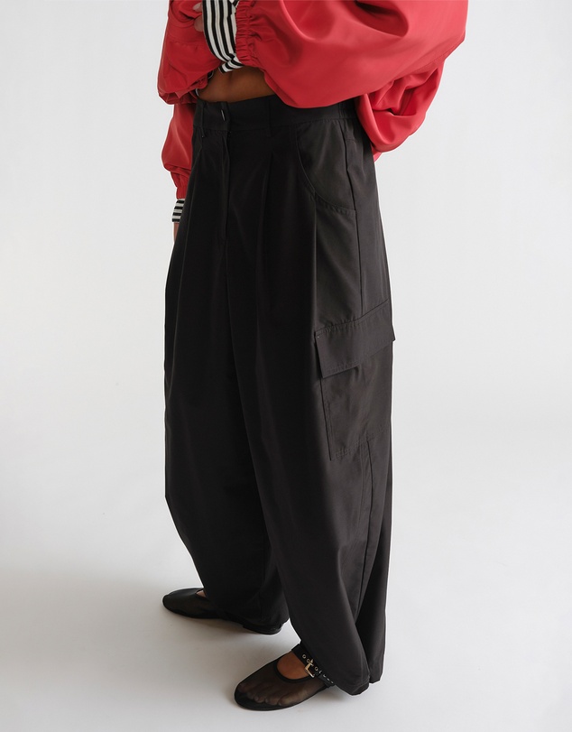 Decjuba - D-Luxe Spray Barrel Pants