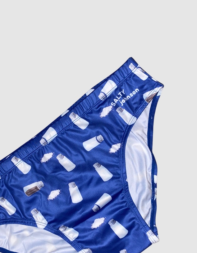 Salty Johnson - Shakers Brief Blue