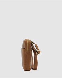 Republic of Florence - Gaius Tan Leather Satchel Bag