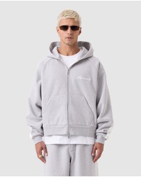Zanerobe - Stitched Crop Zip Hood