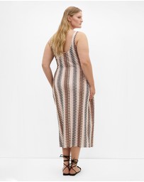 City Chic - Leilani Stripe Dress
