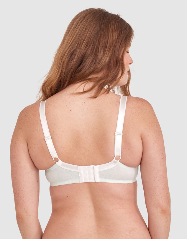 Bras N Things - Sapphire Full Coverage Underwire Bra-Print / Green