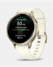 Garmin - Venu 4, 41mm, Lunar Silicone Band
