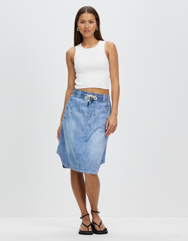 DRICOPER DENIM - Cami White Knit Top