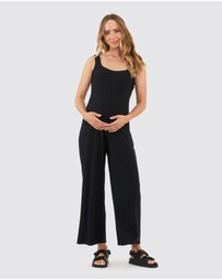 Ripe Maternity - Bobby Rib Jumpsuit