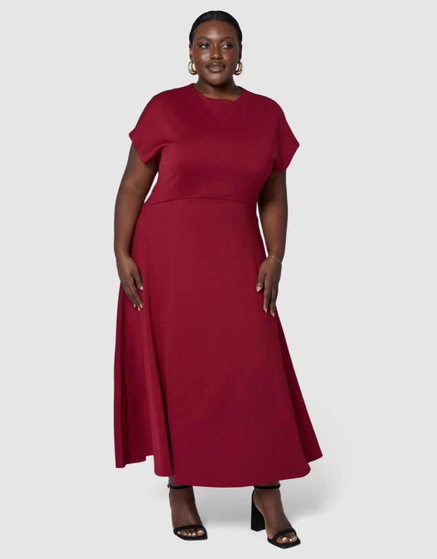 Pink Dusk by Curve Project - Surrender Midi Dress