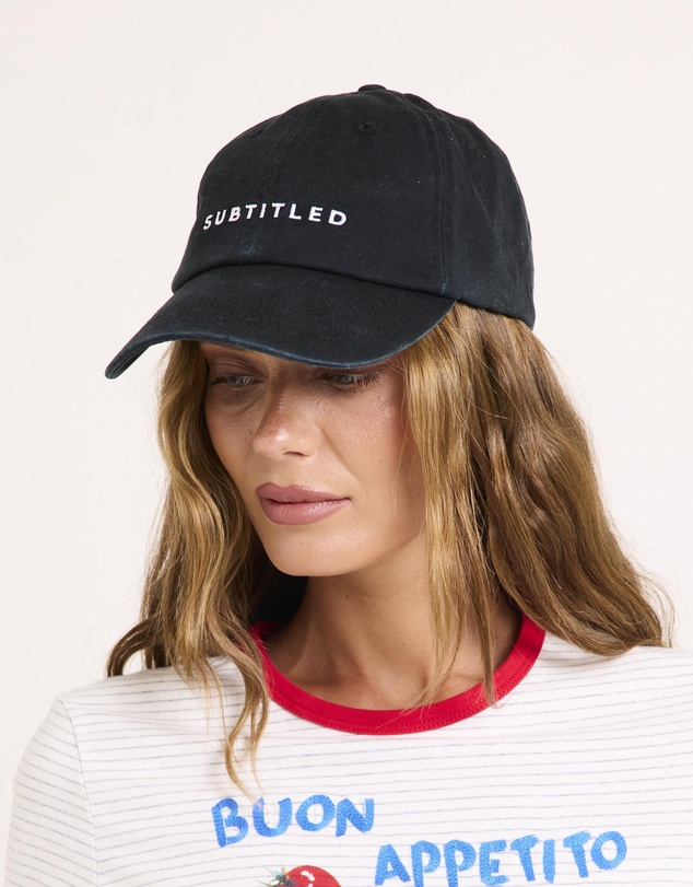 Subtitled - Logo Stonewashed Cap