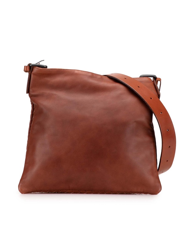 Pre-Loved by Azura Reborn - Pre-Loved Intrecciato Trimmed Nappa Crossbody