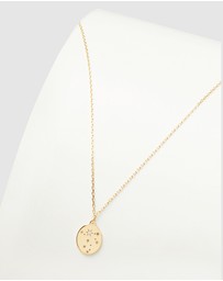 Luna Rae - Solid Gold - Stars of Sagittarius Diamond Necklace