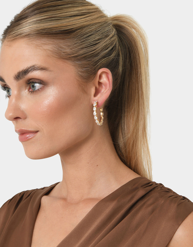 Forcast - Jada 16k Gold Plated Earrings