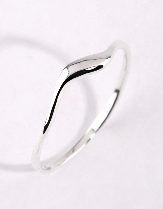 Lovisa - Sterling Silver Wave Ring