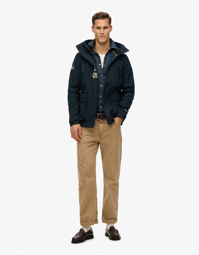 Superdry - Slim Fit Hooded Ultimate Embroidered Windbreaker