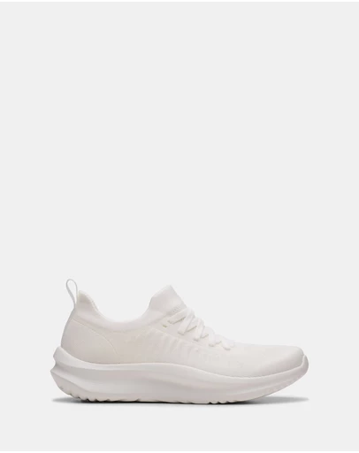 Clarks - Solevana Lace White