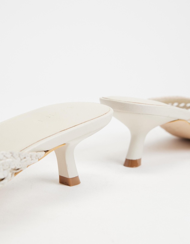 AERE - Woven Leather Heels