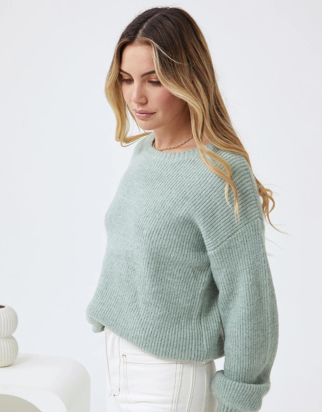 Esther & Co - Harvie Knit - Sage