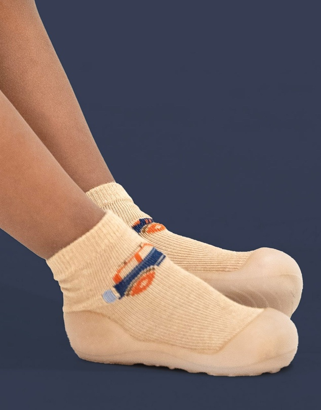 Toshi - Organic Hybrid Walking Socks Storytime
