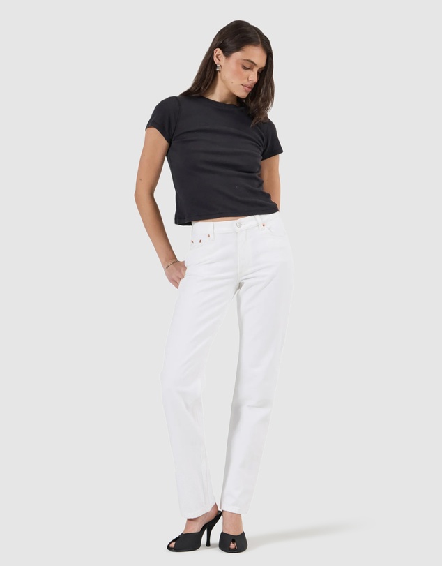Rolla's - Meg Straight Vintage White