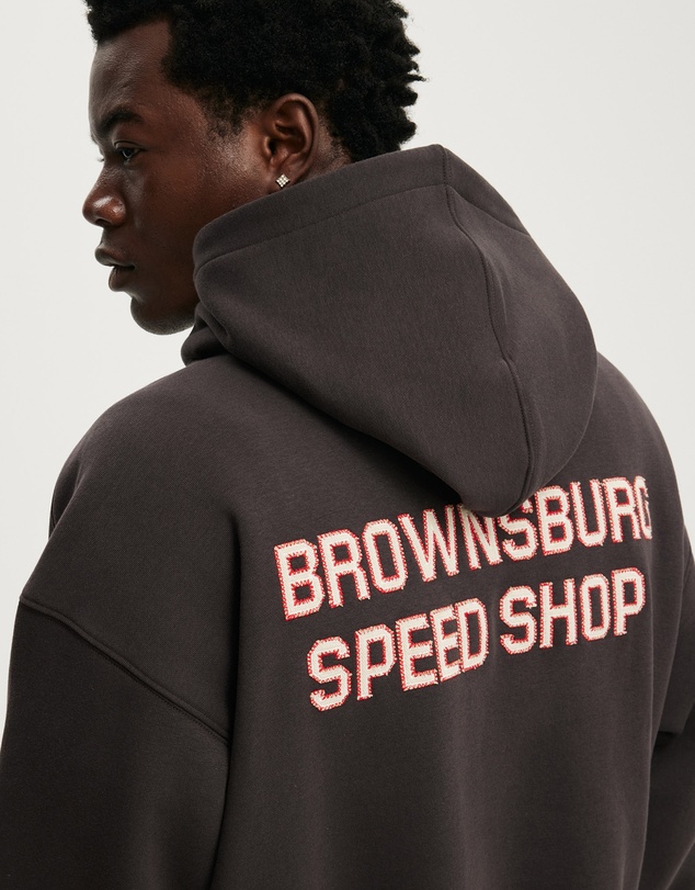 Cotton On - Box Fit Graphic Hoodie