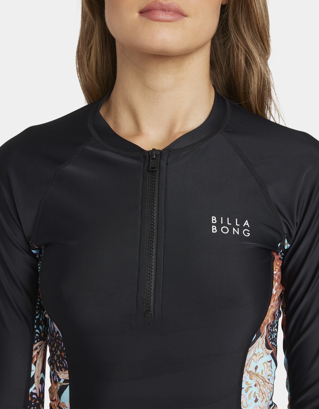 Billabong - Womens Forever Folk Reef Break Long Sleeve Rash Vest