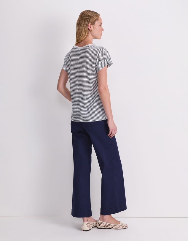 Sportscraft - Tonia Crew Neck Linen Tee