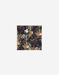 Calibre - Forest Pocket Square Black Combo