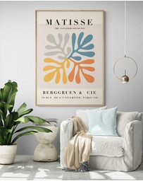 Inka Arthouse - Coral Coupes by Henri Matisse Art Print