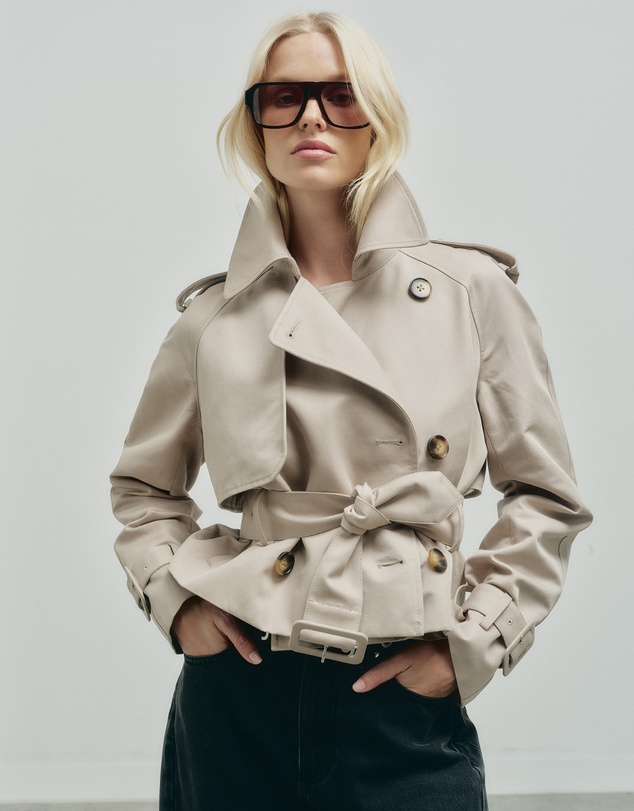 Witchery - Cropped Trench Jacket