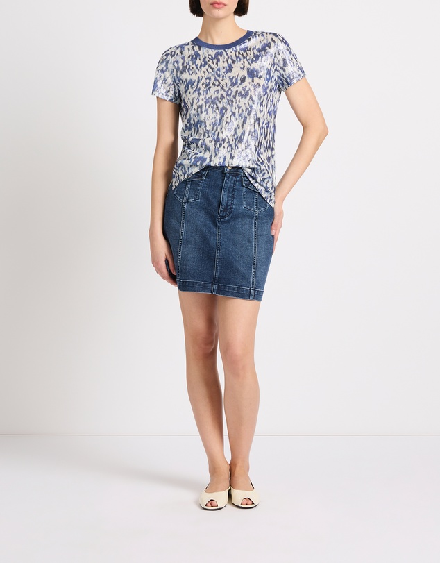Marcs - Safari Foil Linen Tee