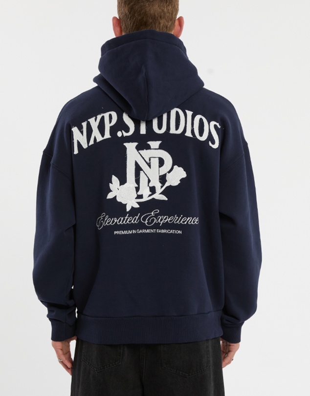 Nena & Pasadena - Fray Motion Box Fit Hoodie