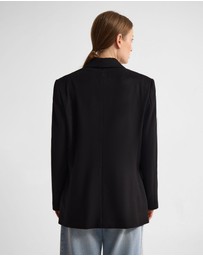 Oxford - Jordan Wool Blend Oversized Blazer