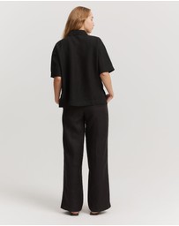 Country Road - Organically Grown Linen Short Sleeve Shirt