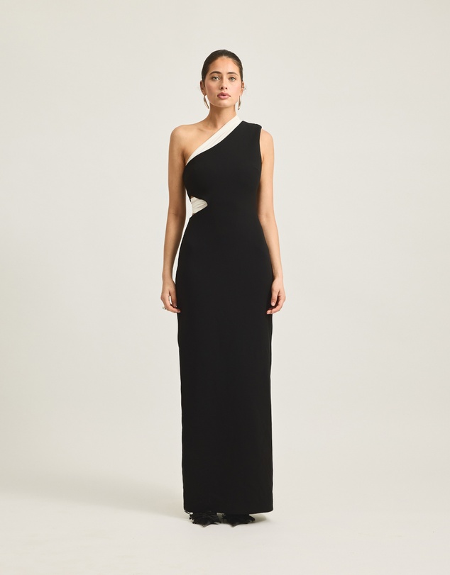 TOJHA - Tabitha Dress - Black White