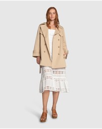 Belle & Bloom - Whispers of Verona Trench Coat