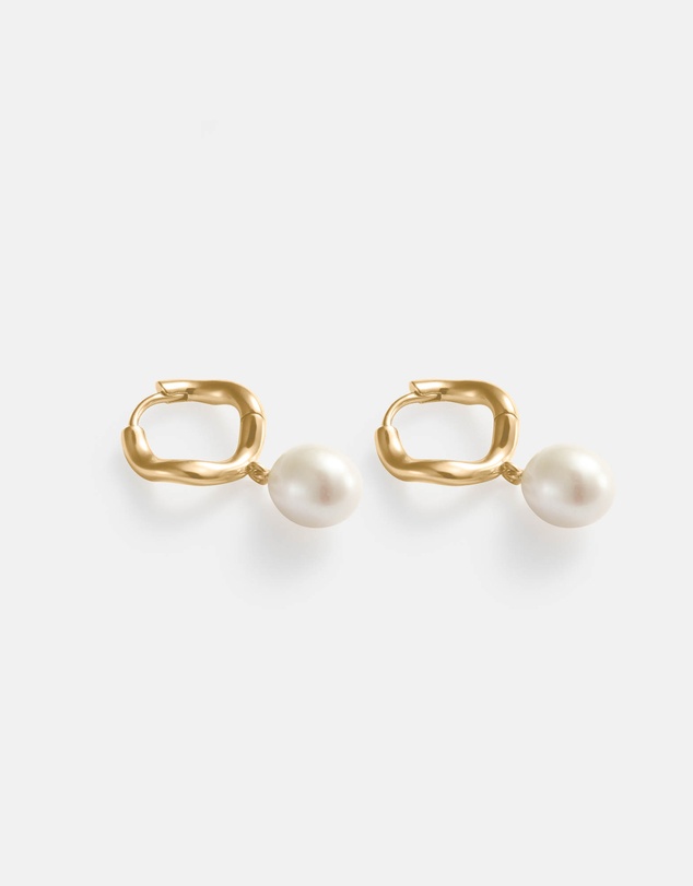 Kirstin Ash - Maris Pearl Hoops