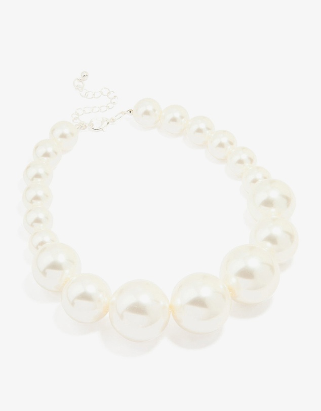Lovisa - Silver Pearl Necklace